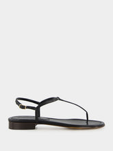 Emme Parsons Black Calfskin Cecilia Sandals
