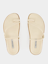 Emme Parsons Ivory Nappa Bari Sandals