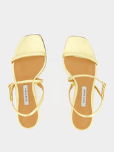 Emme Parsons Washed Gold Hugo Nappa Sandals
