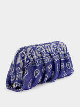 Benedetta Bruzziches Blue Bandana Venus La Grande Clutch