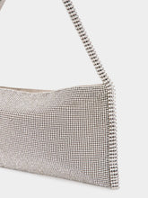 Benedetta Bruzziches Your Best Friend La Grande Shoulder Bag Crystal on Silver