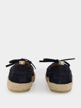 Officine Creative Deep Navy Bowline 005 Suede Espadrilles
