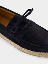 Officine Creative Deep Navy Bowline 005 Suede Espadrilles