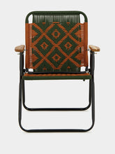 Tramei Orange and Green Trama Chair Capitu