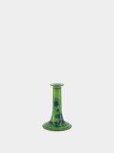 Ginori 1735 Malachite Oriente Italiano Porcelain Candleholder