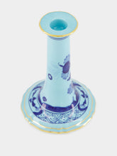 Ginori 1735 Iris Oriente Italiano Porcelain Candleholder