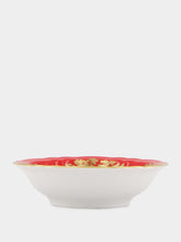 Ginori 1735 Red Oriente Italiano Rubrum Fruit Bowl