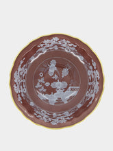 Ginori 1735 Oriente Italiano Castagna Porcelain Bowl