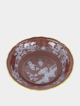 Ginori 1735 Oriente Italiano Castagna Porcelain Bowl