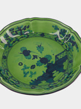 Ginori 1735 Malachite Oriente Italiano Porcelain Fruit Holder