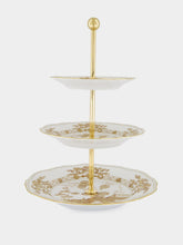 Ginori 1735 Aurum Oriente Italiano 3-Tier Serving Stand