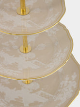 Ginori 1735 Meringa Oriente Italiano 3-Tier Serving Stand