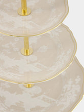 Ginori 1735 Meringa Oriente Italiano 3-Tier Serving Stand