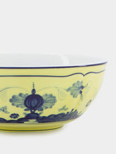 Ginori 1735 Oriente Italiano Citrino Porcelain Bowl