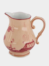 Ginori 1735 Oriente Italiano Vermiglio Milk Jug