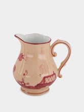 Ginori 1735 Oriente Italiano Vermiglio Milk Jug