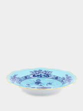 Ginori 1735 Oriente Italiano Iris Soup/Pasta Plate