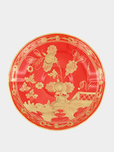 Ginori 1735 Red Oriente Italiano Rubrum Coffee Saucer