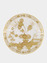 Ginori 1735 White Coffee Saucer Oriente Italiano