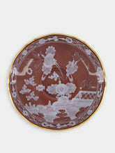Ginori 1735 Chestnut Porcelain Coffee Plate