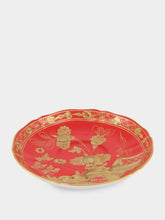 Ginori 1735 Red Oriente Italiano Rubrum Tea Saucer