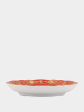 Ginori 1735 Red Oriente Italiano Rubrum Tea Saucer