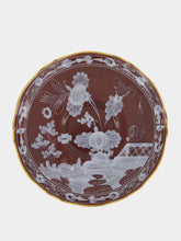 Ginori 1735 Oriente Italiano Castagna Tea Saucer