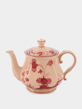 Ginori 1735 Oriente Italiano Vermiglio Teapot