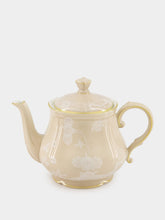 Ginori 1735 Meringa Oriente Italiano Porcelain Teapot