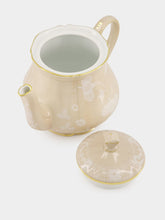 Ginori 1735 Meringa Oriente Italiano Porcelain Teapot