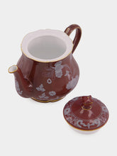 Ginori 1735 Oriente Italiano Castagna Teapot