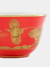 Ginori 1735 Red Oriente Italiano Rubrum Tea Cup