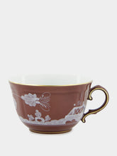 Ginori 1735 Oriente Italiano Castagna Tea Cup