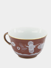 Ginori 1735 Oriente Italiano Castagna Tea Cup