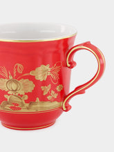Ginori 1735 Rubrum Oriente Italiano Porcelain Mug