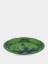 Ginori 1735 Oriente Italiano Malachite Oval Platter