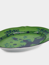 Ginori 1735 Oriente Italiano Malachite Oval Platter