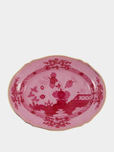 Ginori 1735 Oriente Italiano Porpora Oval Platter
