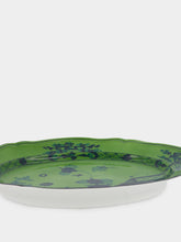 Ginori 1735 Oriente Italiano Large Malachite Oval Platter