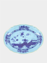 Ginori 1735 Oriente Italiano Iris Oval Platter
