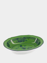 Ginori 1735 Malachite Oriente Italiano Oval Porcelain Bowl