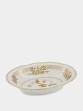 Ginori 1735 Aurum Oriente Italiano Oval Porcelain Bowl