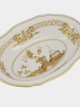 Ginori 1735 Aurum Oriente Italiano Oval Porcelain Bowl
