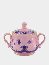 Ginori 1735 Azalea Pink Oriente Italiano Sugar Bowl