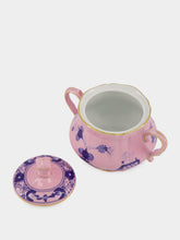 Ginori 1735 Azalea Pink Oriente Italiano Sugar Bowl