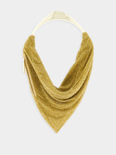 Benedetta Bruzziches Ursolina Gold Crystal Mesh Bag