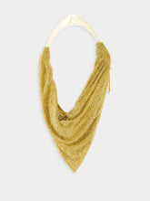 Benedetta Bruzziches Ursolina Gold Crystal Mesh Bag