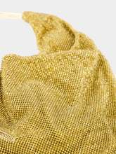 Benedetta Bruzziches Ursolina Gold Crystal Mesh Bag