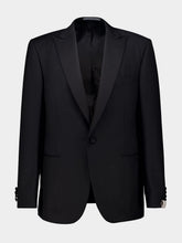 Corneliani Black Pure Wool Smoking Suit