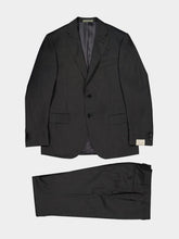 Corneliani Grey Lined Wool Suit